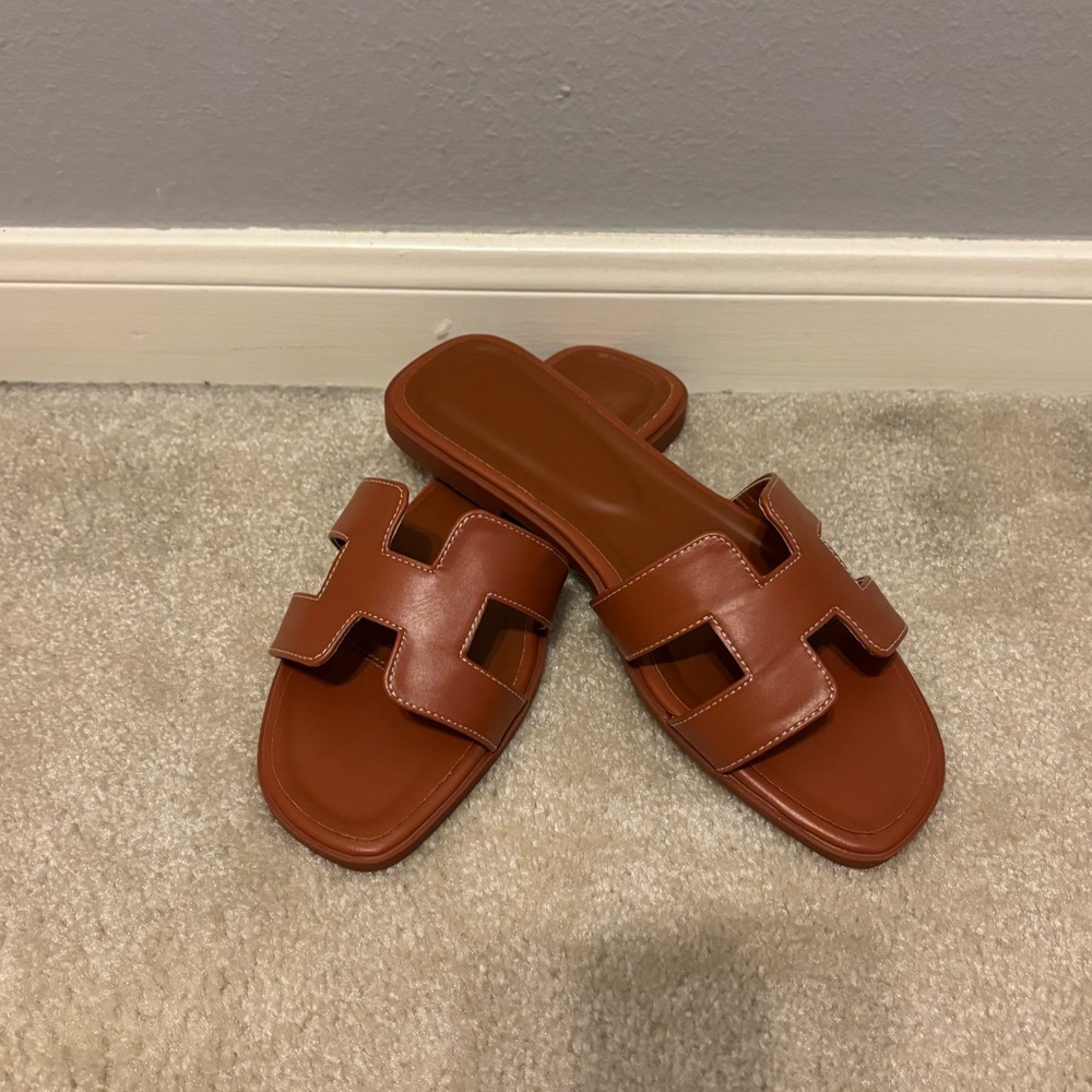 Brown Sandals Women Size 9